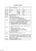 酒店经理个人简历表格